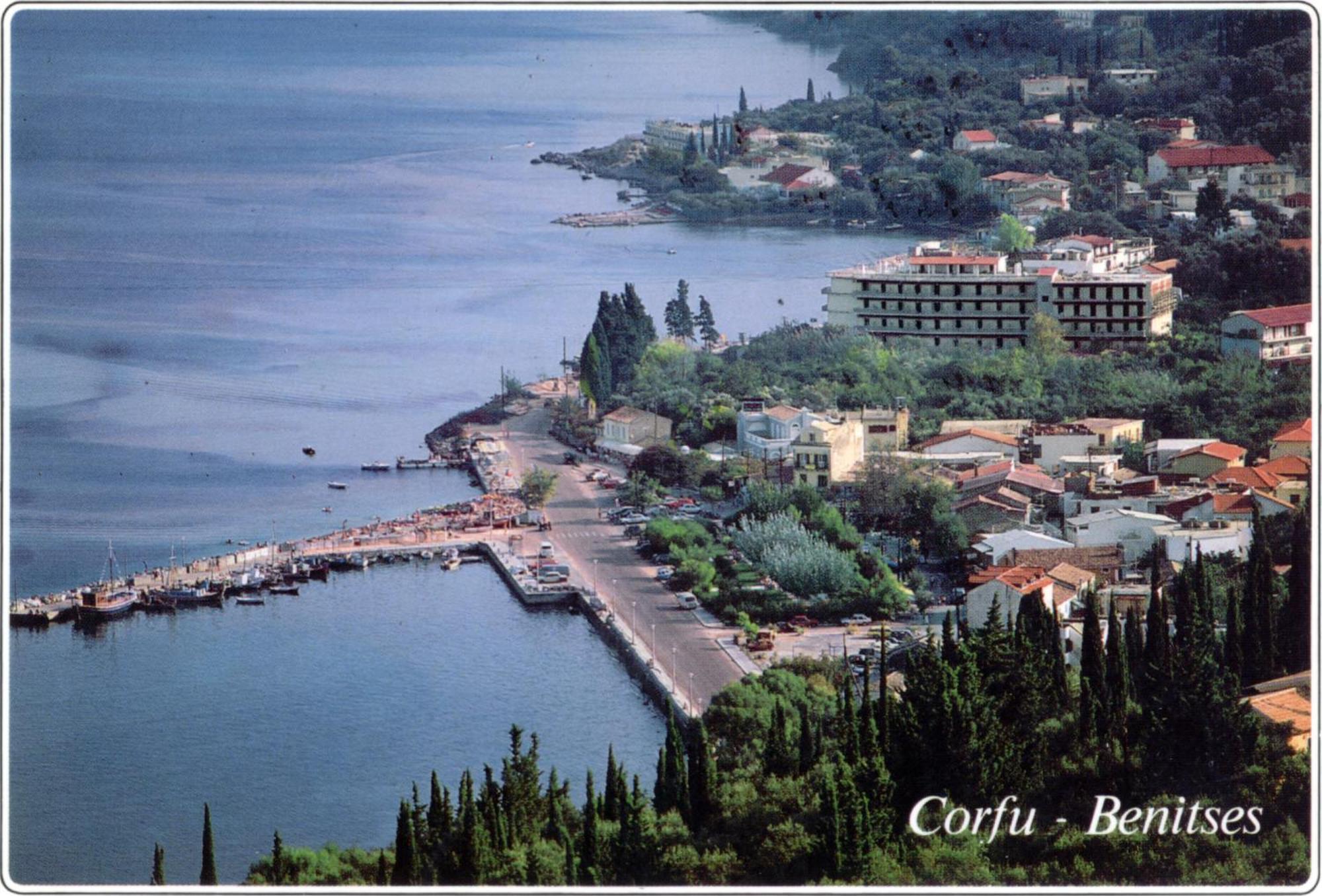 Panos Apartments Benitses  Buitenkant foto